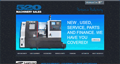 Desktop Screenshot of blog.520machinery.com